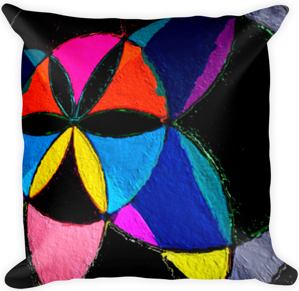Oscuro Flor Pillow